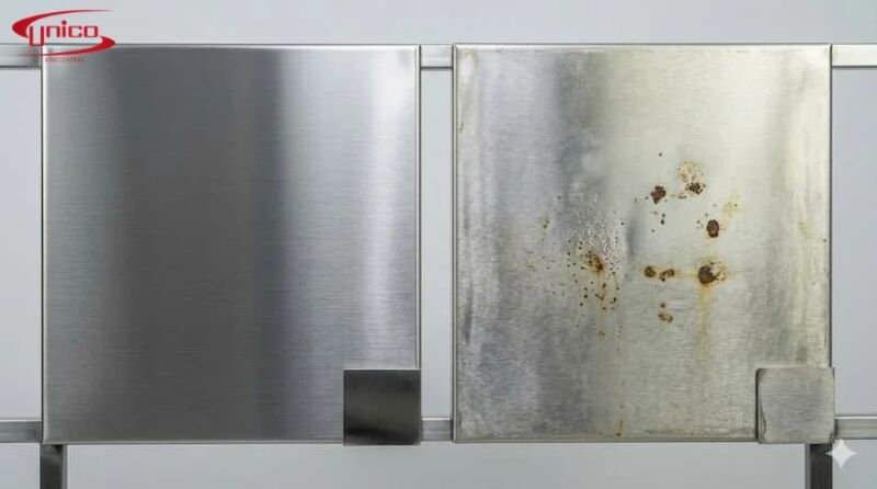cách xử lý inox 304 bị gỉ