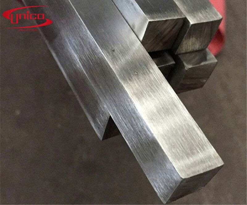 công thức tính khối lượng thanh vuông đặc inox