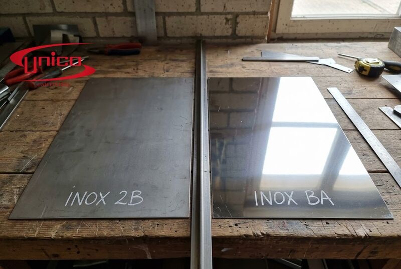 So Sánh Bề Mặt Inox 2B Và BA Trong Gia Công Và Sử Dụng