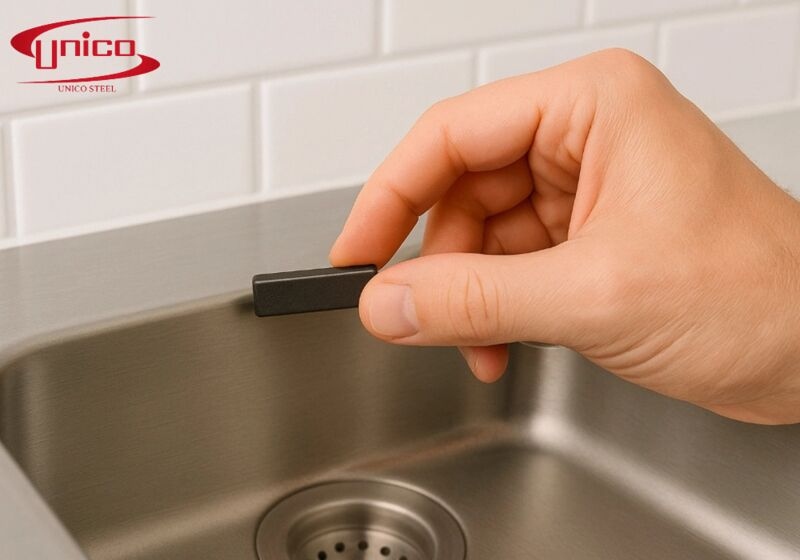 inox hút nam châm là kém chất lượng