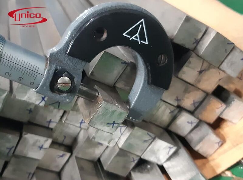 kích thước cạnh inox vuông