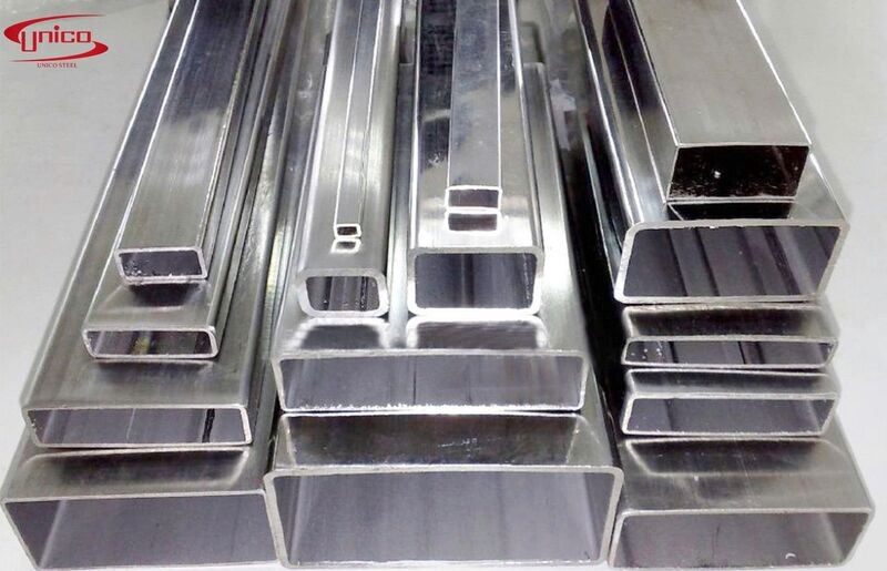 quy cách inox hộp