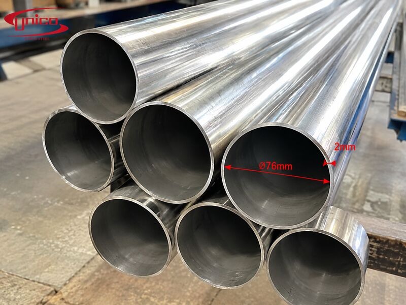 quy cách ống inox tròn theo đường kính, độ dày