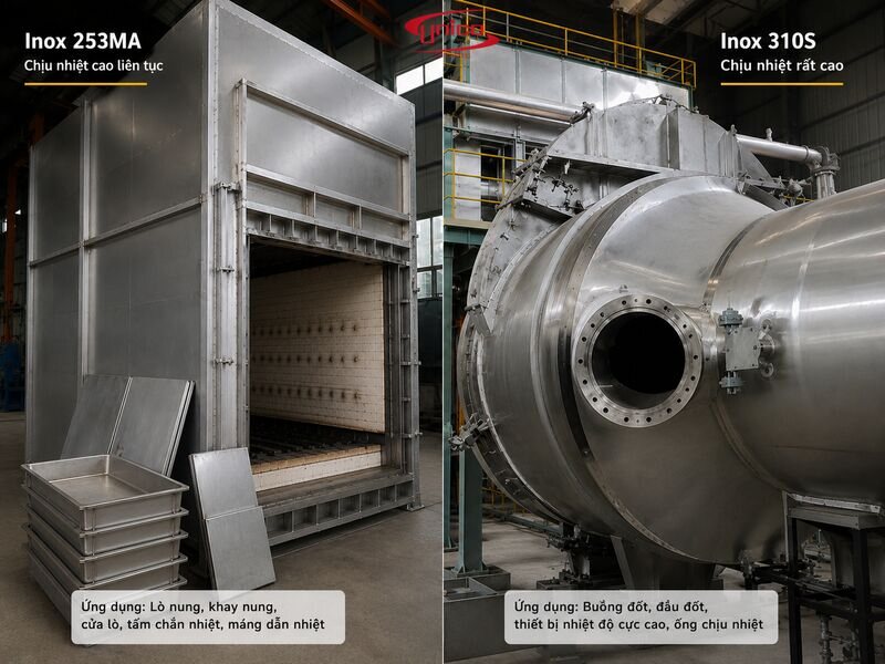 so s&aacute;nh inox 2530MA v&agrave; inox 310S