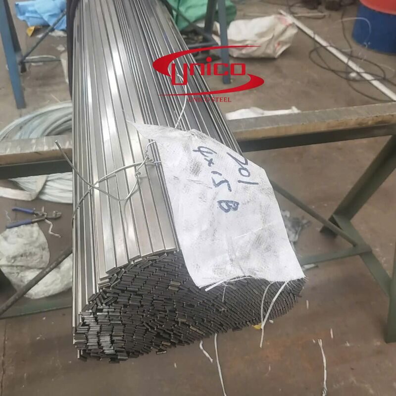 Thanh Dẹt Inox 201 Cho Chi Tiết Gia Công, Phụ Kiện Trang Trí, Kết Cấu Nhẹ