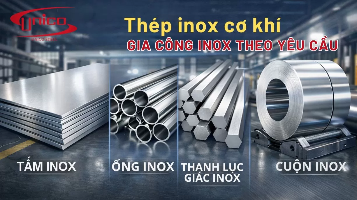 Thép inox cơ khí | GIA CÔNG INOX THEO YÊU CẦU