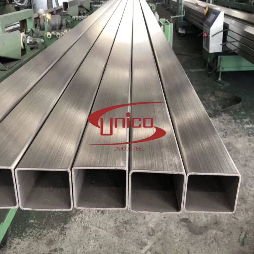 Ống hộp inox 304 Unico Steel - Lựa chọn số 1 cho lan can, cầu thang hiện đại