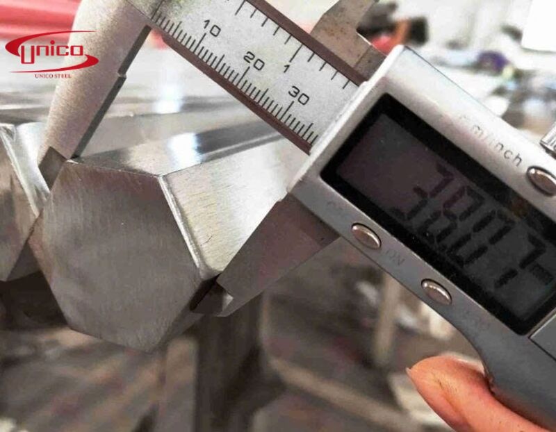 thông số kỹ thuật inox lục giác 630