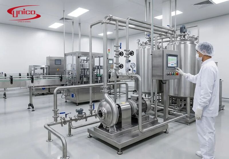 ứng dụng ống đ&uacute;c inox 304 b&oacute;ng trong ngo&agrave;i