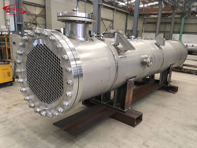 ứng dụng tấm inox 321H làm bộ trao đổi nhiệt