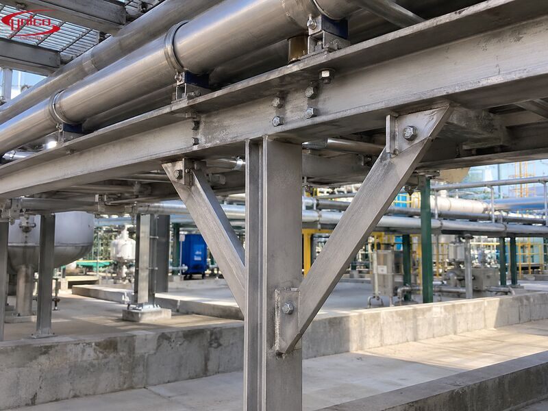 ứng dụng V inox c&ocirc;ng nghiệp