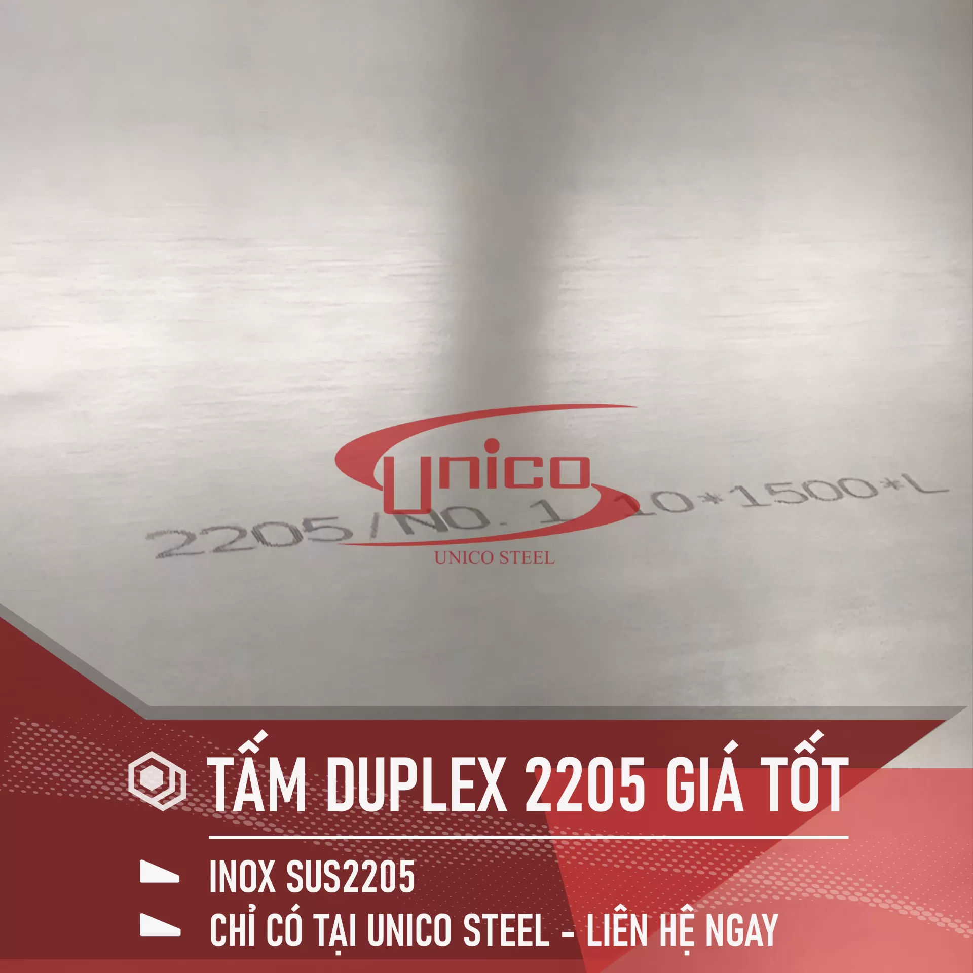 TẤM INOX DUPLEX 2205 KHÔNG GỈ GIÁ TỐT