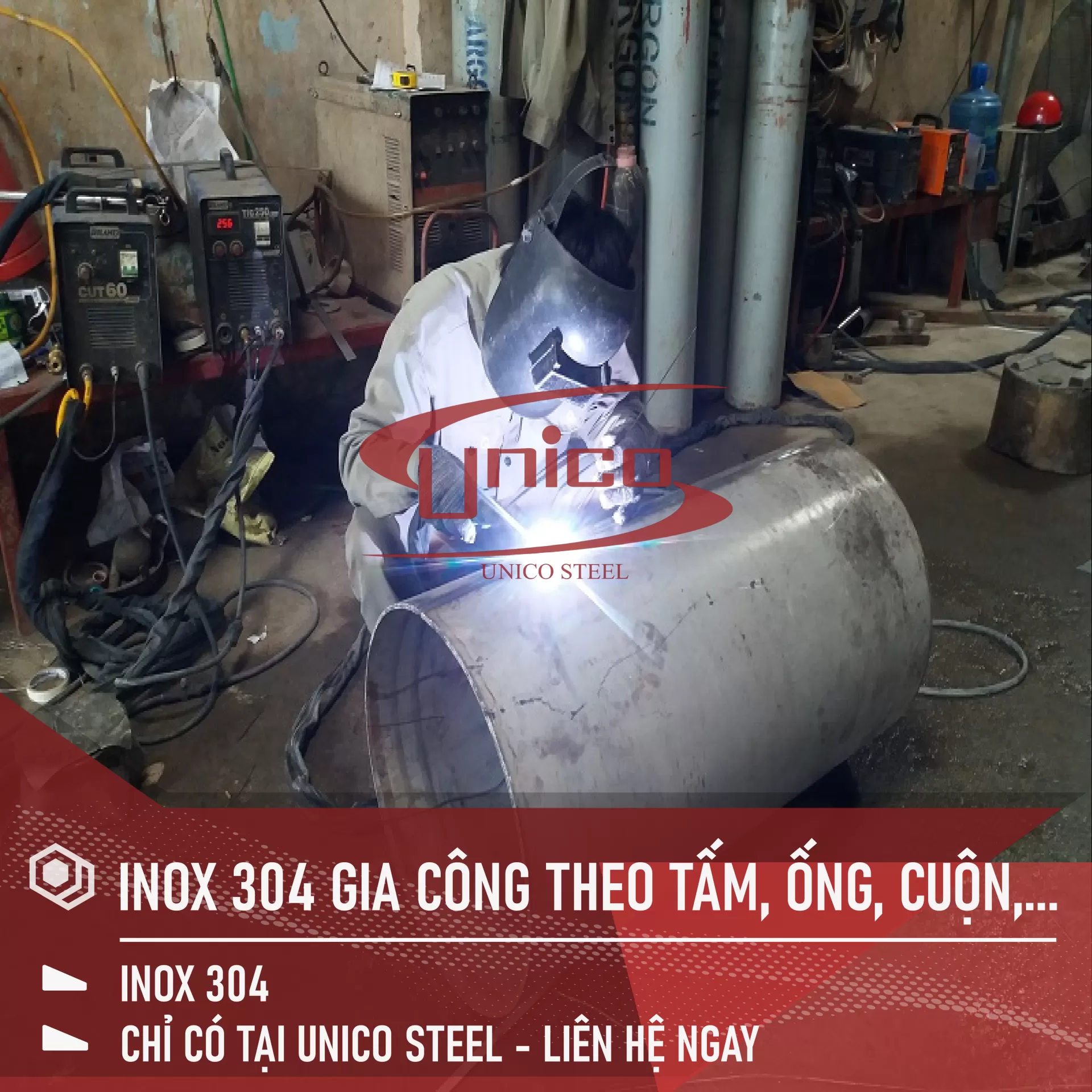 GIA CÔNG INOX 304 THEO YÊU CẦU