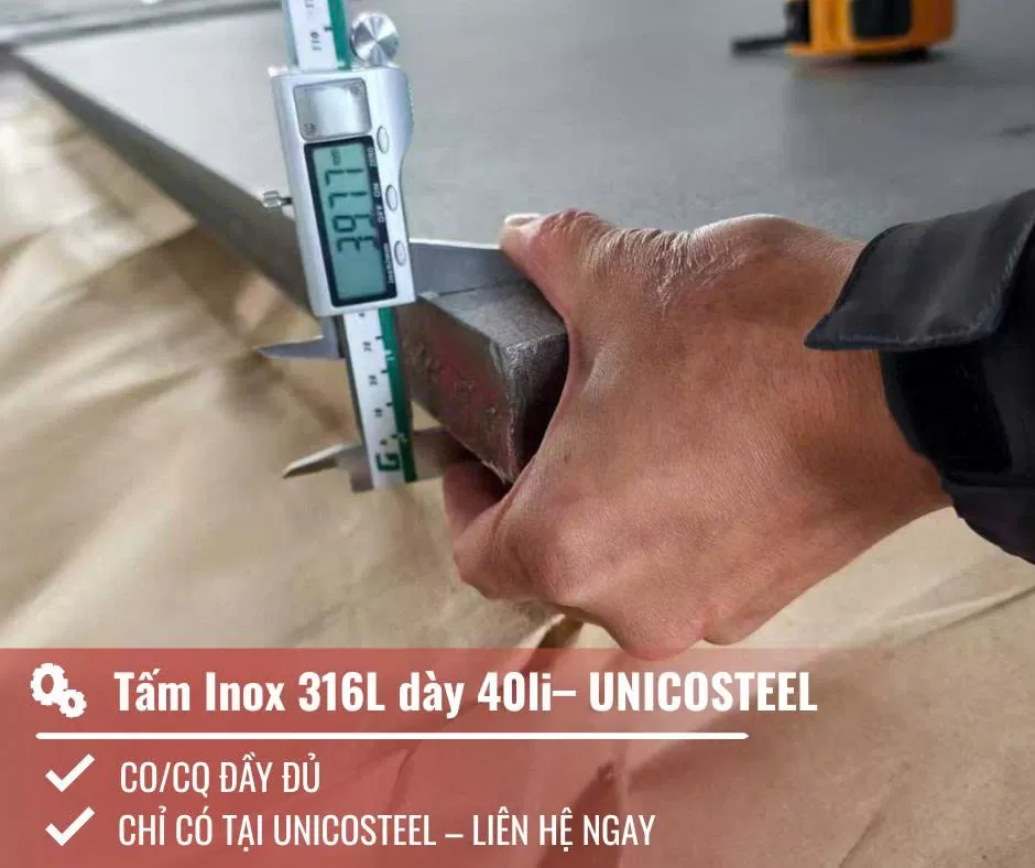 316L – “Chiến Binh Thép” Không Ngại Muối Biển Và Hóa Chất