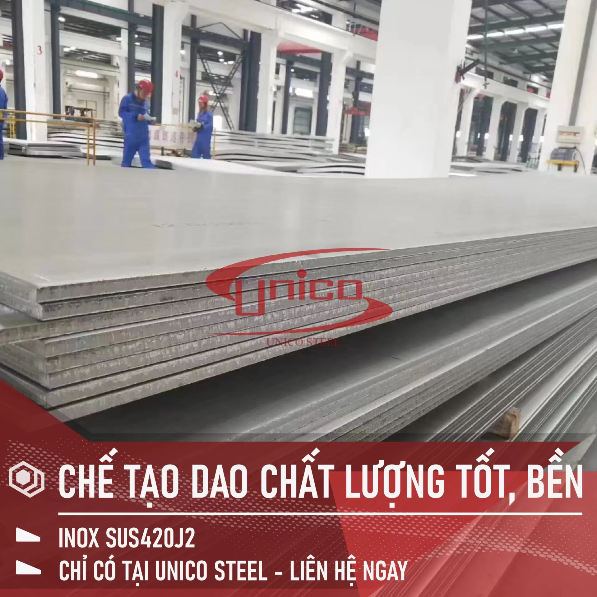 VÌ SAO TẤM SUS420J2 ĐƯỢC DÙNG ĐỂ CHẾ TẠO DAO