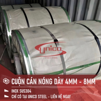 CUỘN CÁN NÓNG SUS304 GIÁ RẺ TẠI NHÀ MÁY