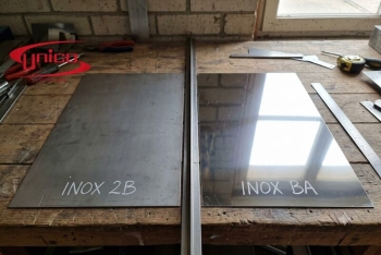 So Sánh Bề Mặt Inox 2B Và BA Trong Gia Công Và Sử Dụng