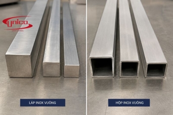 Láp Vuông Inox Và Hộp Vuông Inox Khác Nhau Như Thế Nào?