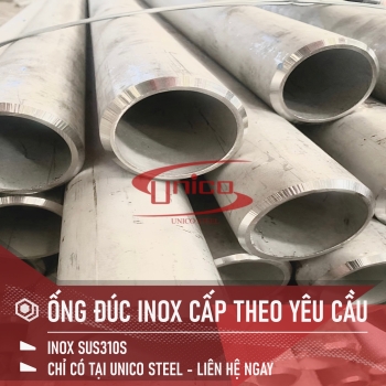 ỐNG ĐÚC INOX CẮT VÁT CẤP THEO YÊU CẦU