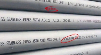 Ống Inox SCH40 Chịu Áp Lực Cao Cho Hệ Thống Công Nghiệp Vừa Và Nhỏ