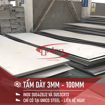 TẤM INOX CÁN NÓNG SUS420J2/3CR13